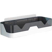FORGEVIO Bathroom Shelf Shower Caddy Rack Wall Storage in Grey | Size: 0.5m x 1m
