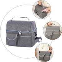 SPETLEK Grey 8.4L Cooling Cooler Cool Bag Box Extra Large Picnic