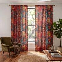 PAWNORA Red Tassel Window Curtains weight: 380g