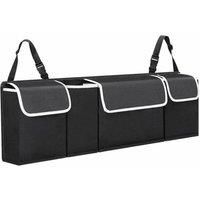 SPETLEK Large Car Boot Organiser Back Seat Hanger in Black