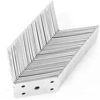 SPETLEK Corner Braces Brackets Right Angle L shape Steel Brace in Silver | Size: 10000mm x 520mm