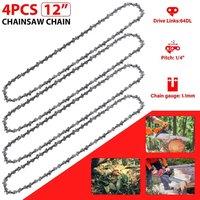 SPETLEK 4X Chainsaw Chain 1/4" 1.1mm in Silver | Size: 10000mm x 520mm