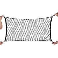 SPETLEK Large Car Cargo Net Nylon Elastic Mesh Luggage Cargo in Black | Size: 100 cm x 60 cm