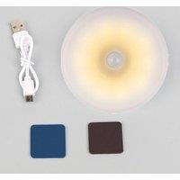 SPETLEK 2Pack Warm White LED Motion Sensor Lights USB Rechargeable