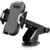 EONLION 360 Car Phone Holder Universal Mount Mobile Windshield Dashboard in Black
