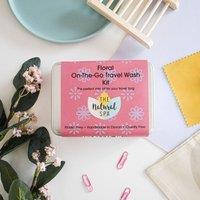 Natural Spa Cosmetics Floral Mini Travel Wash Kit in All