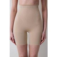 Penti Women's Seamless High-Waist Shaping Shorts Corset in Beige | Size: 2XL