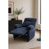 Groundlevel Electric Modern Recliner Chair in Navy