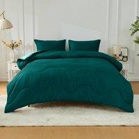 GAVENO CAVAILIA Coverless Microfiber Duvet in Green | Size: King