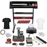Monstershop PixMax Da Vinci Bundle 5 in 1 Heat Press, Vinyl Cutter, Printer