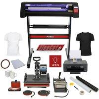 Monstershop PixMax Da Vinci Bundle 5 in 1 Heat Press, LED Lit Vinyl Cutter