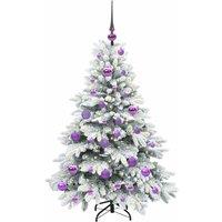 Berkfield Home Beautiful Artificial Christmas Tree with 150 LEDs Green 120 cm PE