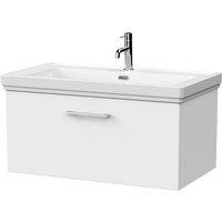 Balterley Pershall 1 Drawer Vanity Unit & 1TH Fireclay Basin, Matt White - 800mm