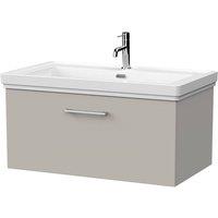 Balterley Pershall 1 Drawer Vanity & 1TH Fireclay Basin, Pebble Grey - 800mm