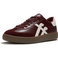 FitFlop Women's The Dash T-Toe Sneaker in Dark Red | Size: 5