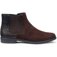 Hotter Women's 'Tenby' Chelsea Boots in Chocolate | Size: 5