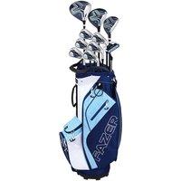 Fazer Women's CTRX Full Golf Set - Cart Bag in Blue