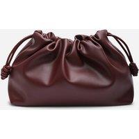 Where's That From Women's 'Auric' Drawstring Shoulder Bag in Maroon