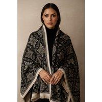 Lemon Daisy Accessories Women's Darcy Winter Scarf Shawl in Black