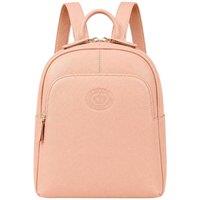 Woodland Leathers Women's Women's Small Leather Convertible Backpack in Light Pink