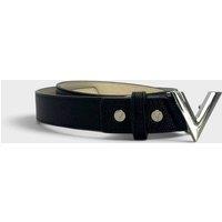 Mario Valentino Women's Divina Logo Belt Black | Size: 40