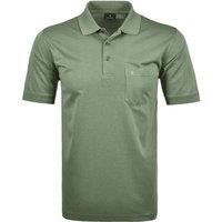 Ragman Men's Polo shirt - Softknit-Polo in Green | Size: XL