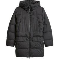 Marc O Polo Men's Quilted jacket Pack of 1 - Woven Ourdoor Jacket - Long Puffer Jacket in Black | Size: Large