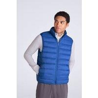 Animal Men's 'Light Cosi' Lightweight Water Resistant PFC Free Warm Padded Gilet in Bright Blue | Size: XS