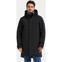 Didriksons Men's Hektor Waterproof Breathable Padded Winter Parka in Black | Size: Large