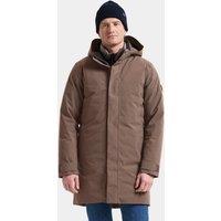 Didriksons Men's Hektor Waterproof Breathable Padded Winter Parka in Brown | Size: Large