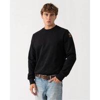 Parajumpers Men's Long Sleeve Crew Neck Sweatshirt in Black | Size: Large