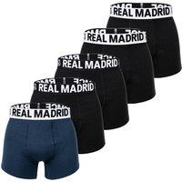 Real Madrid Men's Boxer shorts Pack of 5 - RM Boxer Briefs 5-Pack in Cobalt | Size: Large