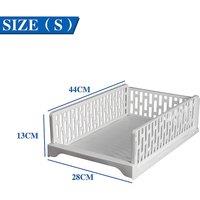 YnysTec Wardrobe Drawer Units Organizer Clothes Closet Storage Basket Boxes in White | Size: Medium
