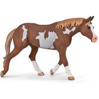 CollectA American Paint Horse Stallion Chestnut Overo in Brown