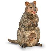 CollectA Quokka with Joey in Brown