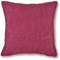 Intimates Ribbed Diamond Wine Filled Cushion with Ribbed Quilted Design | Size: 43 cm x 43 cm