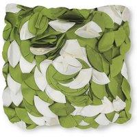 Intimates Stania Filled Cushion with 3 D Design in Lime | Size: 43 cm x 43 cm
