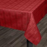 Kitchen Trends Hampton Jacquard Tablecloth in Red | Size: 70 cm