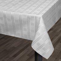 Kitchen Trends Hampton Jacquard Tablecloth in Silver | Size: Medium