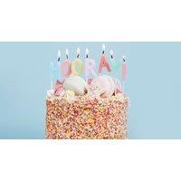 Club Green Pastel 'Hooray' Celebration Candles