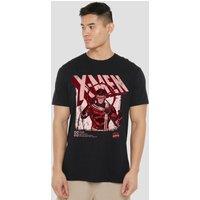 X-Men Xmen Cyclops Info T-Shirt, Black | Size: Large