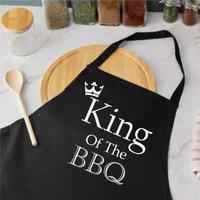60 SECOND MAKEOVER King Of The BBQ Black Apron
