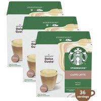 Nescafe Dolce Gusto Caffe Latte Coffee Pods - 36 Servings in Green
