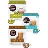 NESCAFE Dolce Gusto Dolce Gusto Coffee Pods Variety Bundle 48 Pack in Brown