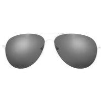 SVNX White Frame Aviator With Black Lenses