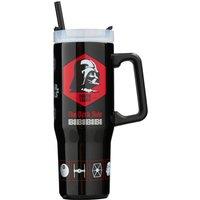 Star Wars Insulated Tumbler 920ml Stainless Steel Water Bottle Straw & Handle in Black