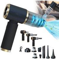 SPETLEK Cordless Wet Dry Car Vacuum Cleaner, Strong Suction Handheld in Black | Size: 100 cm x 15 cm