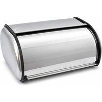 FORGEVIO Bread Bin Roll Top Stainless Steel in Silver | Size: 0.6m2