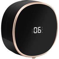 PAWNORA Wall Mounted Automatic Soap Dispenser in Black