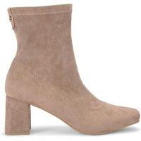 Carvela Women's 'Corsano Ankle' Fabric Boots in Taupe | Size: 4
